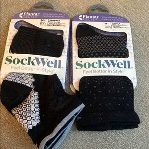 SockWell Plantar Relief Socks with Textured Patterns